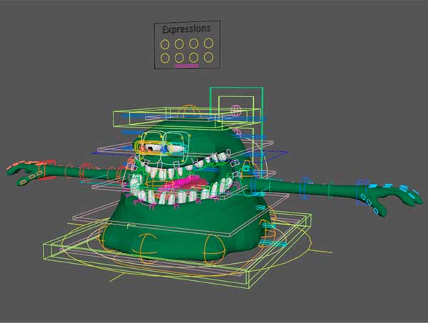 blobby outsource character rig